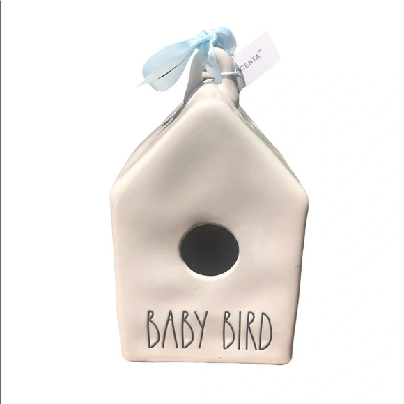 NIB RAE DUNN CERAMIC BIRDHOUSE - Picture 1 of 2